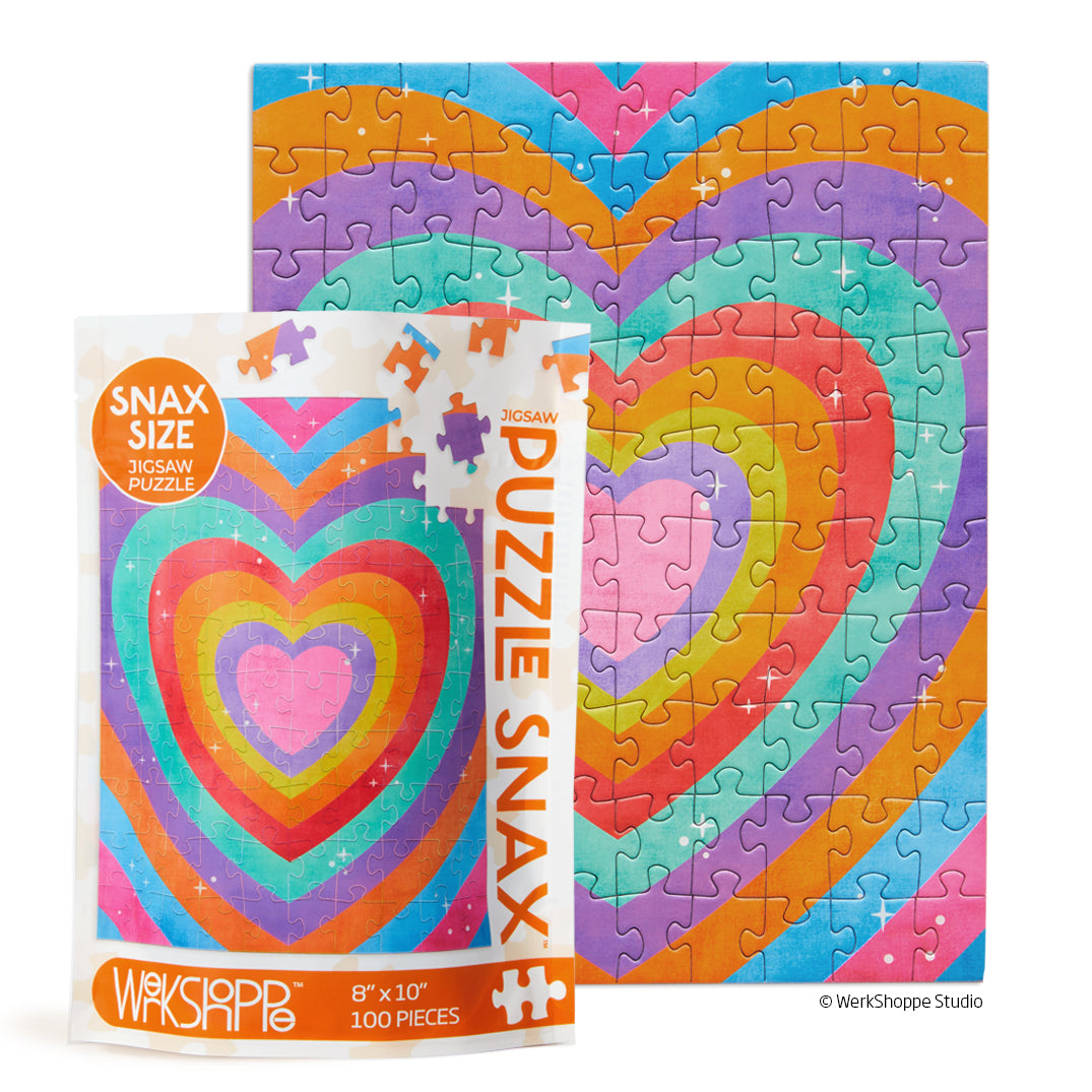 Werkshoppe 10217 Velvet Heart 100 Piece Puzzle Snax