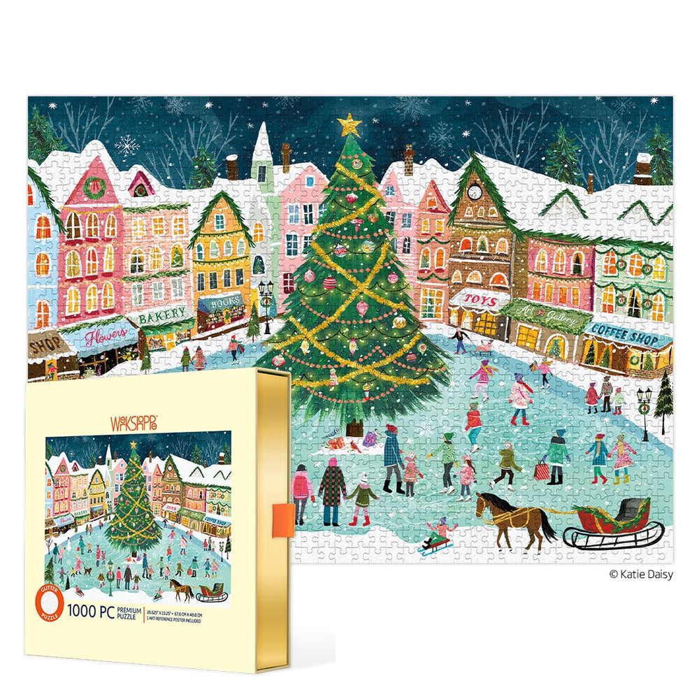 Werkshoppe 10875 Town Square 1000 Piece Puzzle