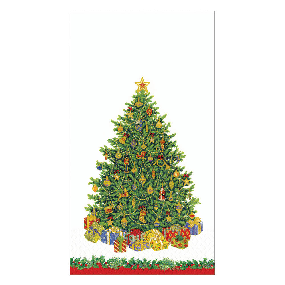 Caspari 11391 Christmas Tree Napkins