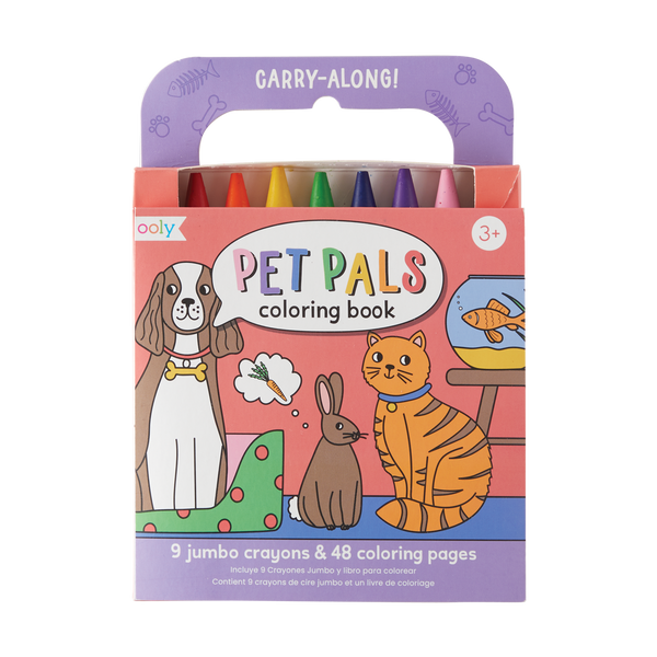 Ooly Carry - Along Crayon & Coloring Pages