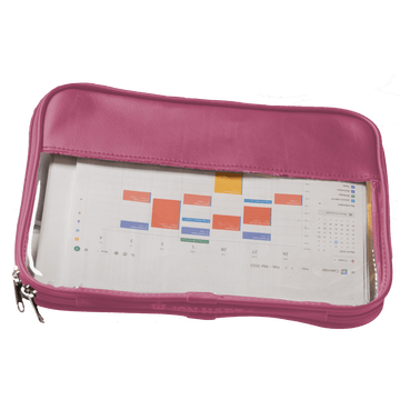 Jon Hart Clear Folio - Leather