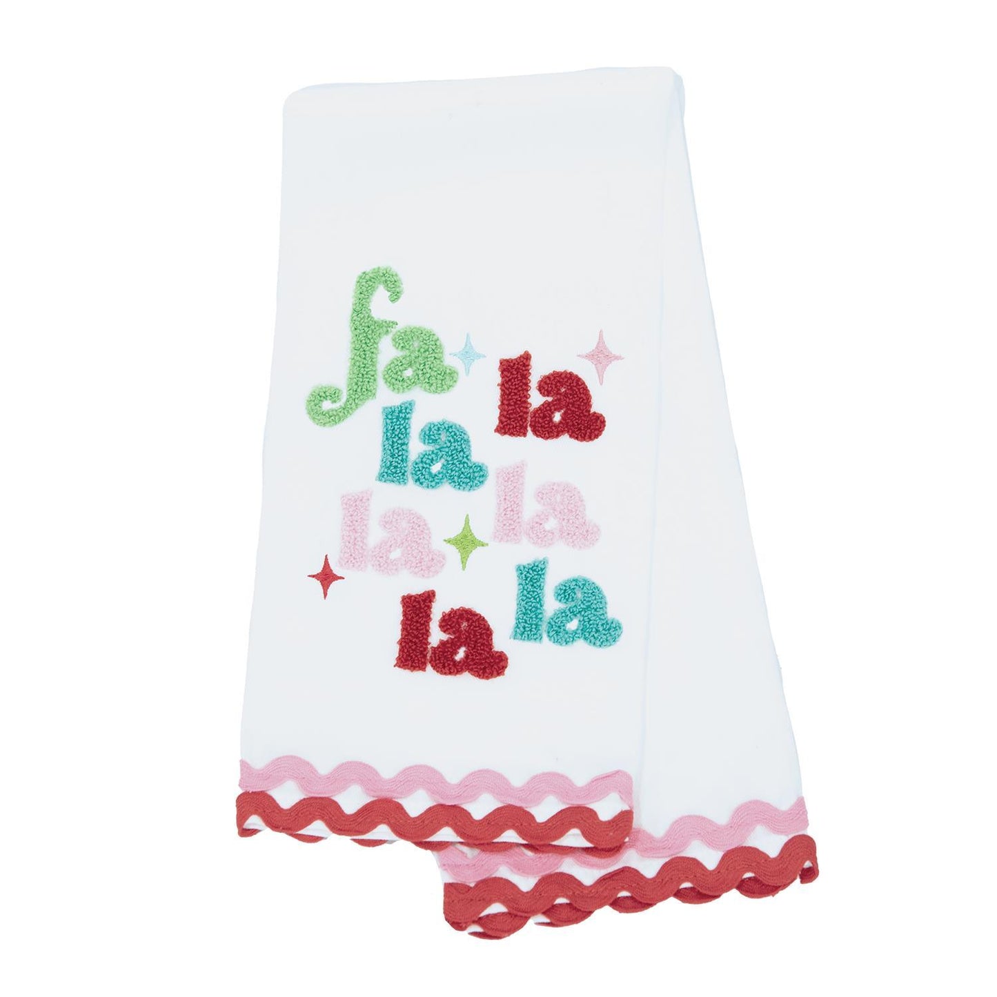 Mary Square 56509 Fa La La Tea Towel