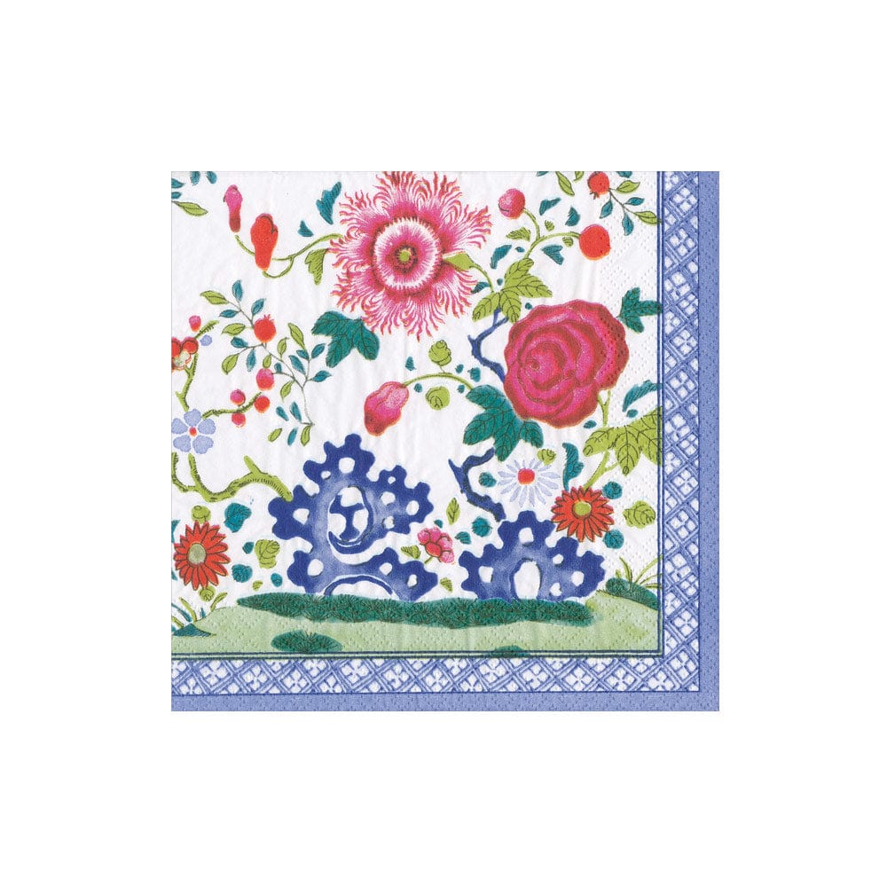 Caspari 17380 Floral Porcelain Paper Goods