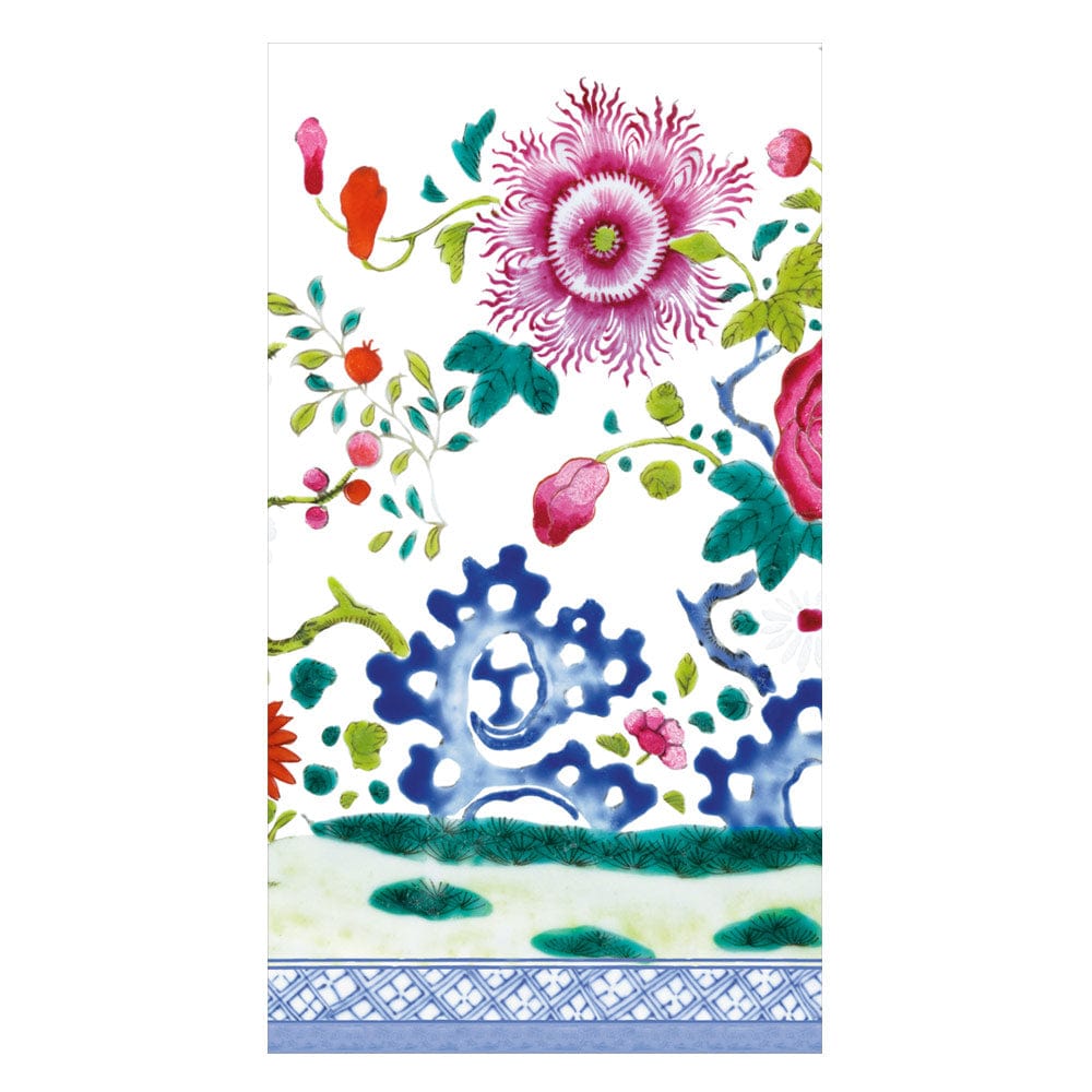 Caspari 17380 Floral Porcelain Paper Goods