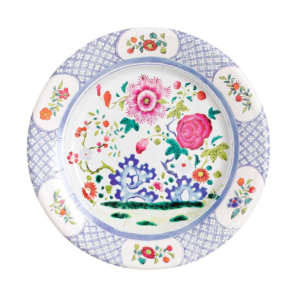 Caspari 17380 Floral Porcelain Paper Goods