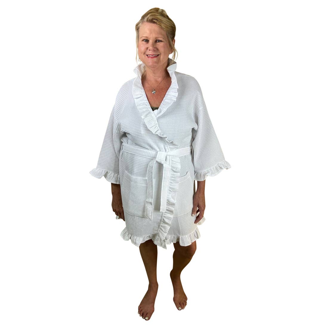 Alan Pendergrass Robes 1755 Ruffle Robe 36"
