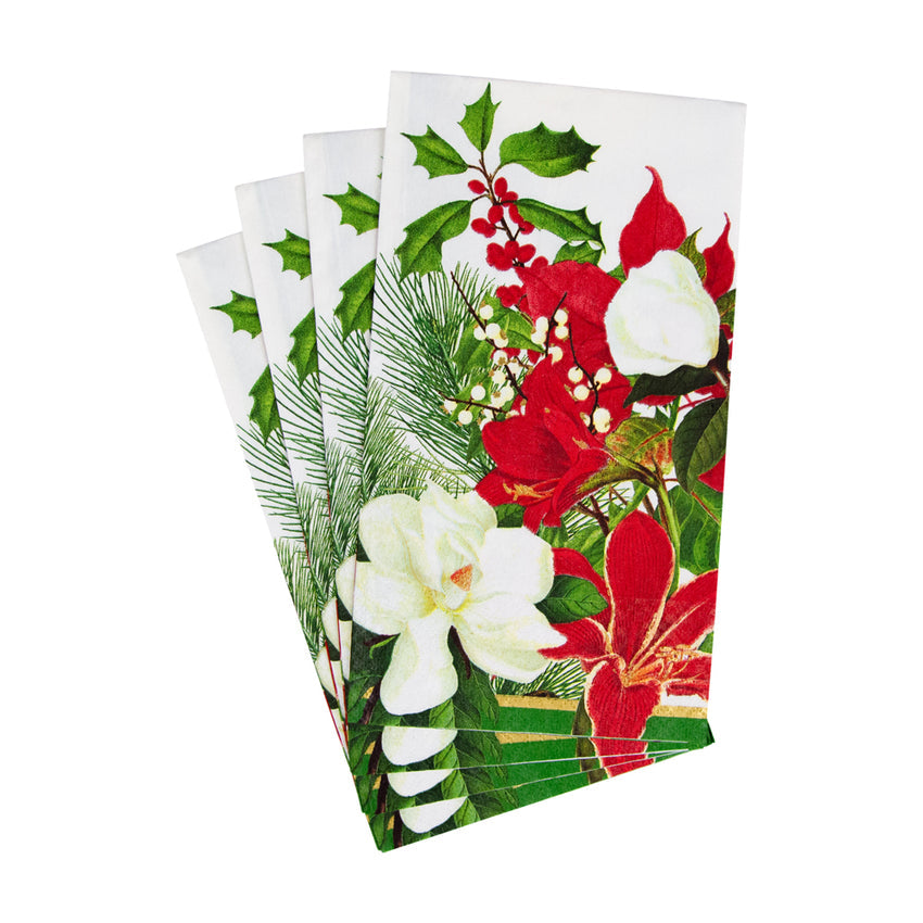 Caspari 18070 Christmas Garden Napkins