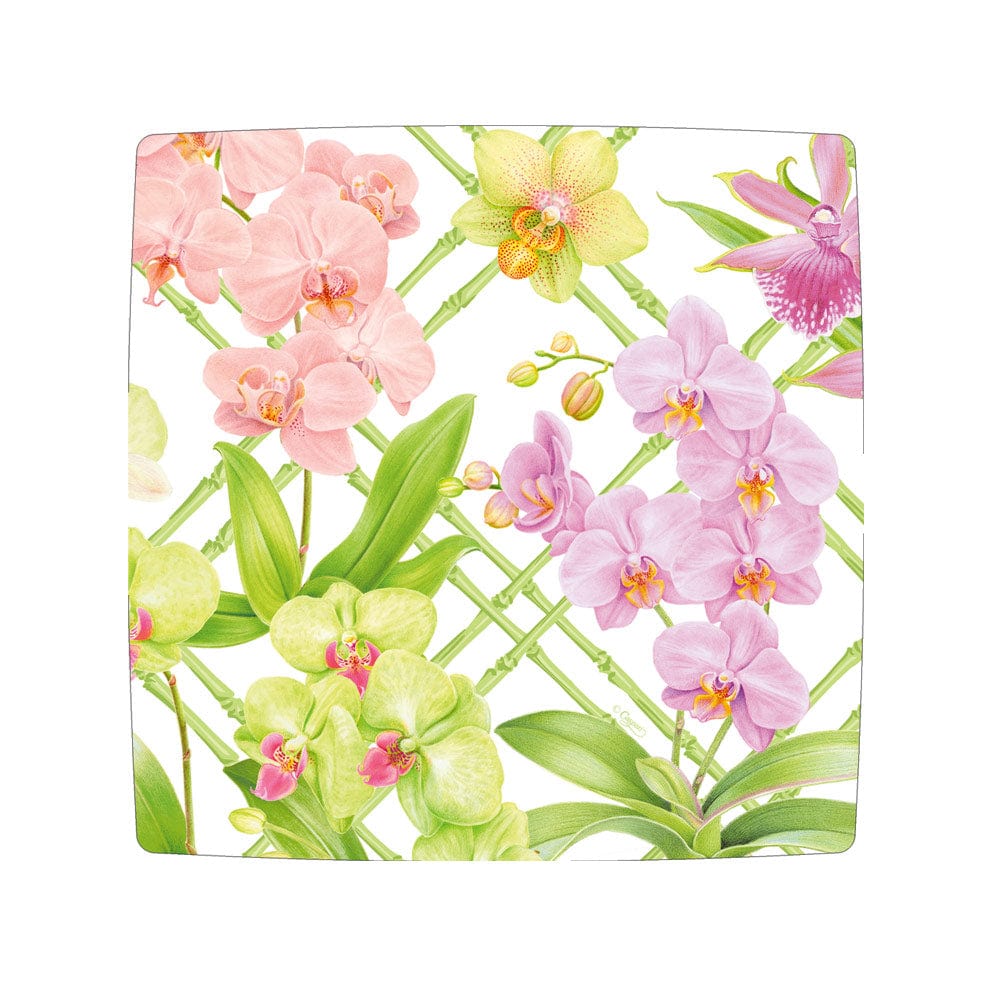 Caspari 18370 Orchid Conservatory Paper Goods
