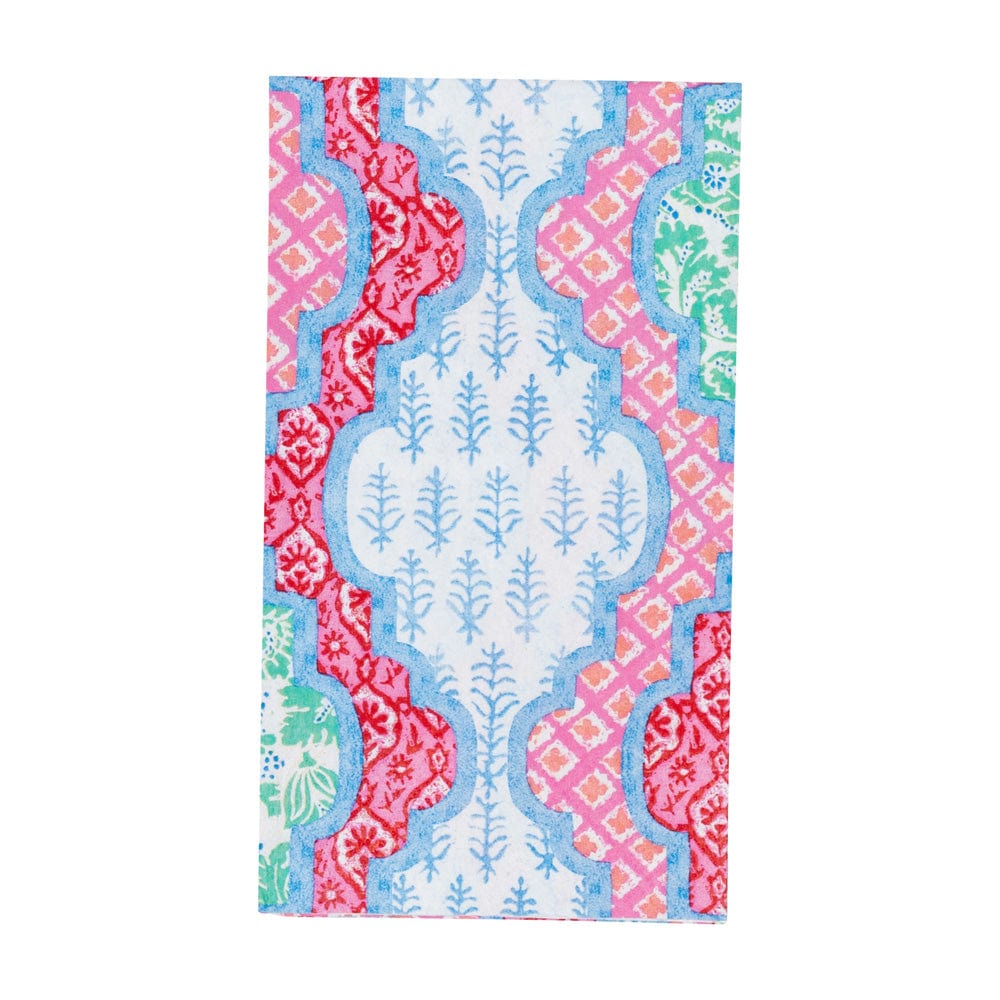 Caspari 18440 Provencale Cotton Pink Multi Napkins