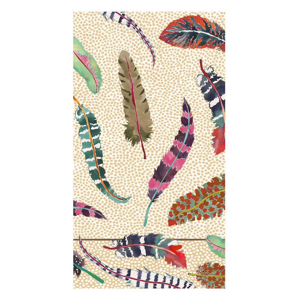 Caspari 18720 Plumage Napkins