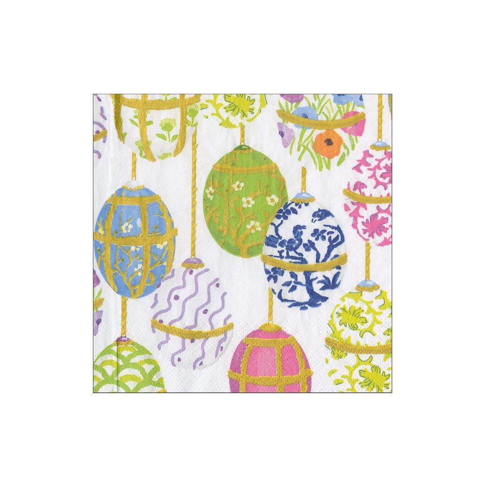 Caspari 18990C Les Oeufs Cocktail Napkins