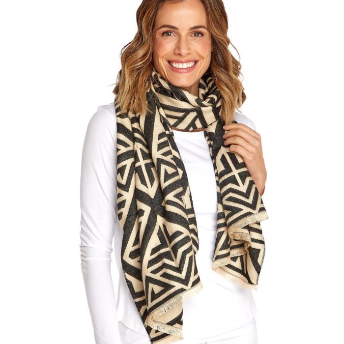 Two's Company 201025-20 Double Sided Scarf