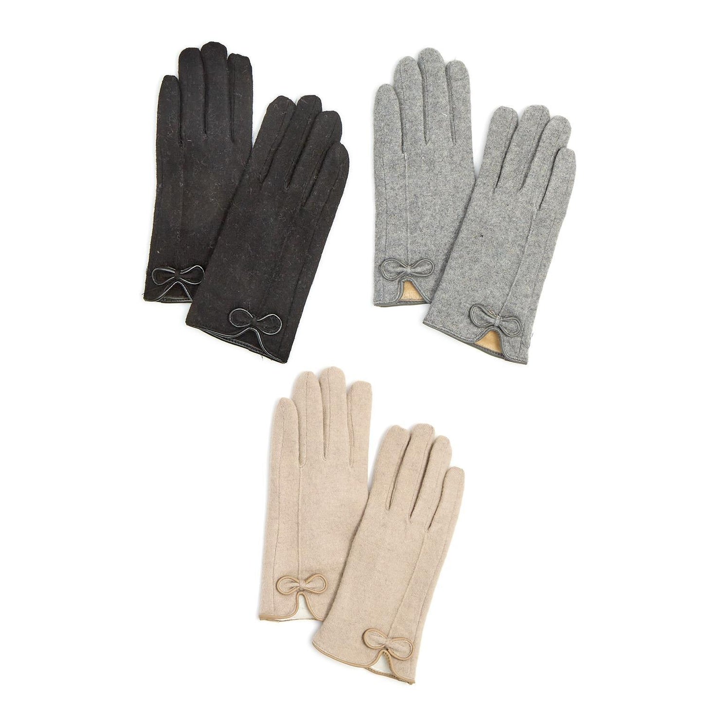 2 Chic 201286-20 Bow Gloves