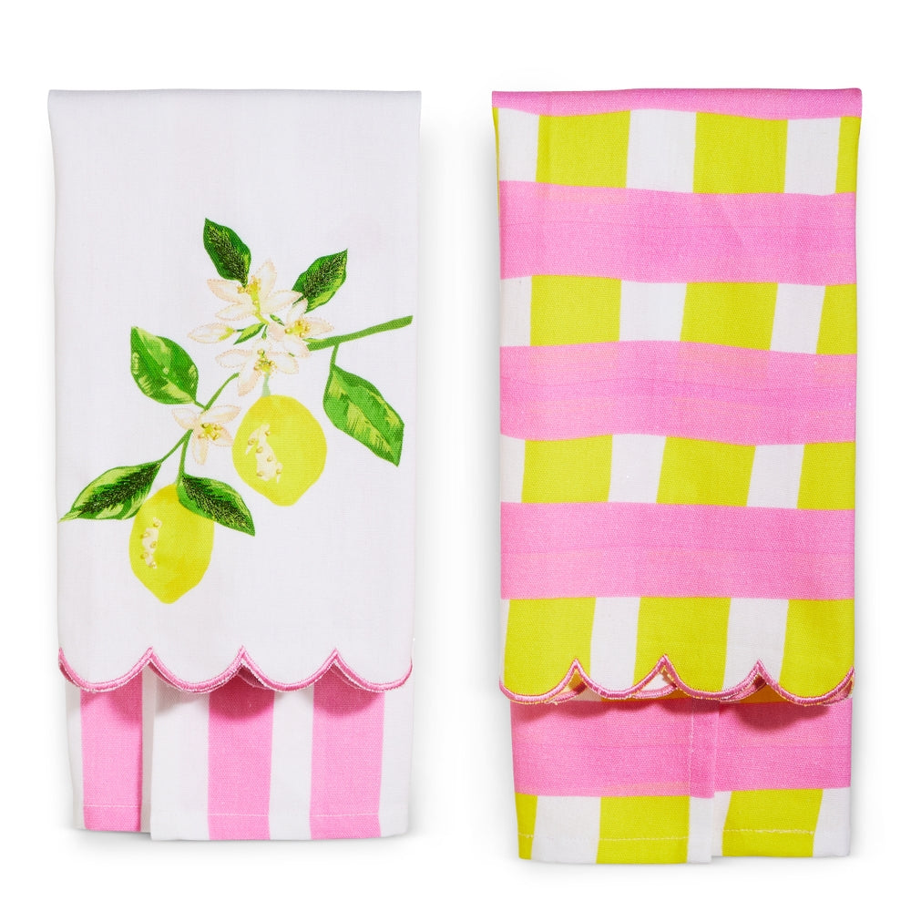 RAZ Imports 4656005 Citrus Weave Tea Towel