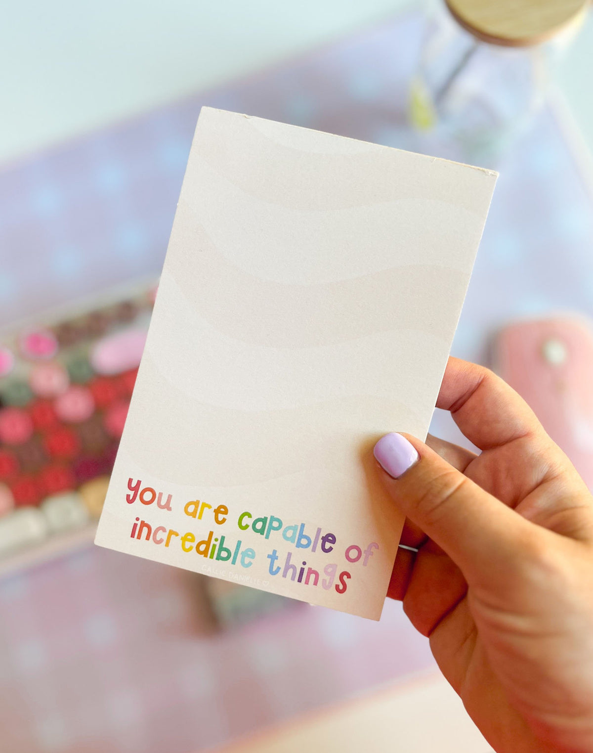 Callie Danielle 488613 Incredible Things Notepad