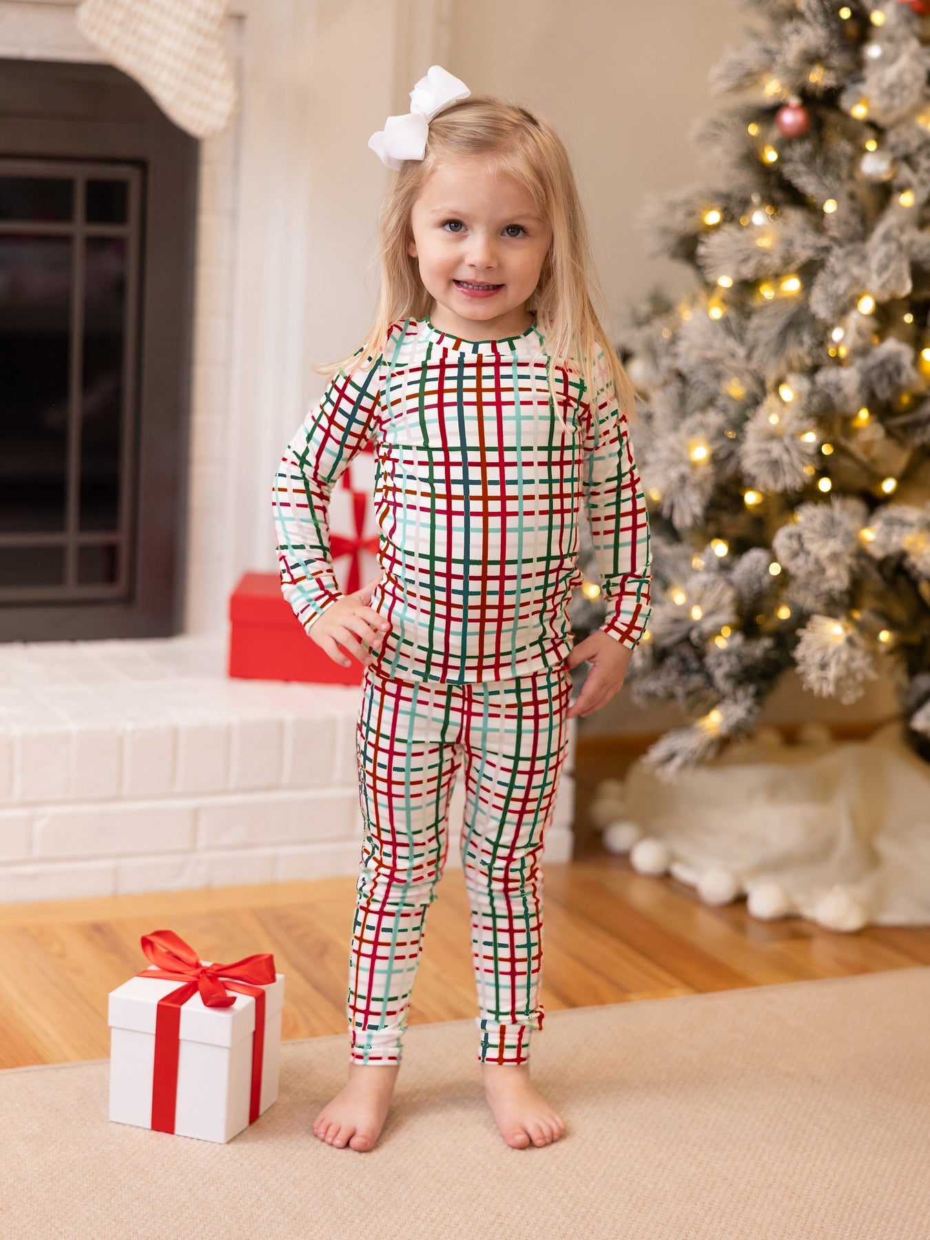 Mary Square 56925 Family Plaid Toddler Pajama Set