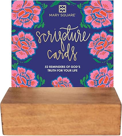 Mary Square 61381 Scripture Card Block