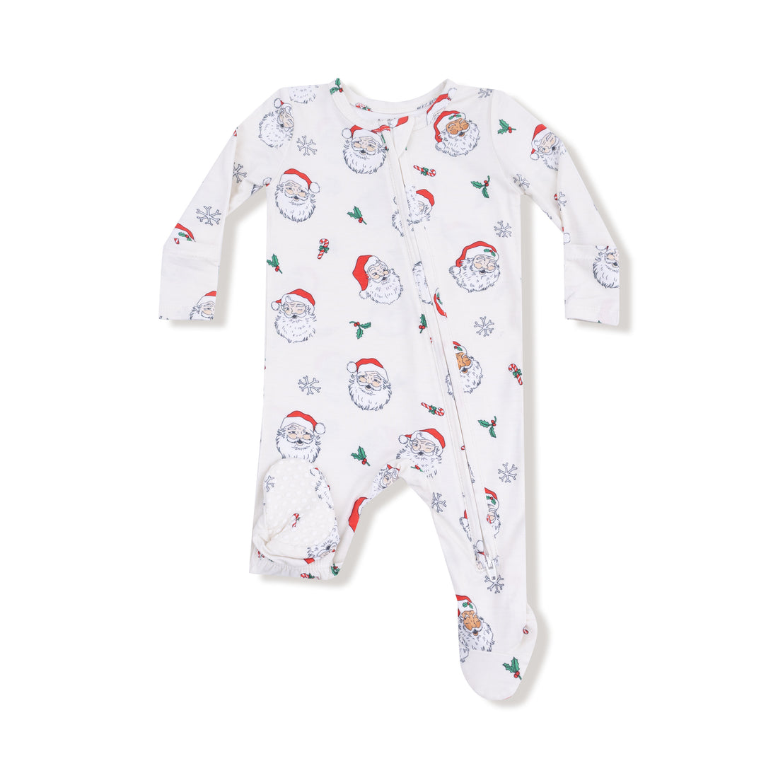 Angel Dear 651-F25-VSA1 Vintage Santas Zipper Footie