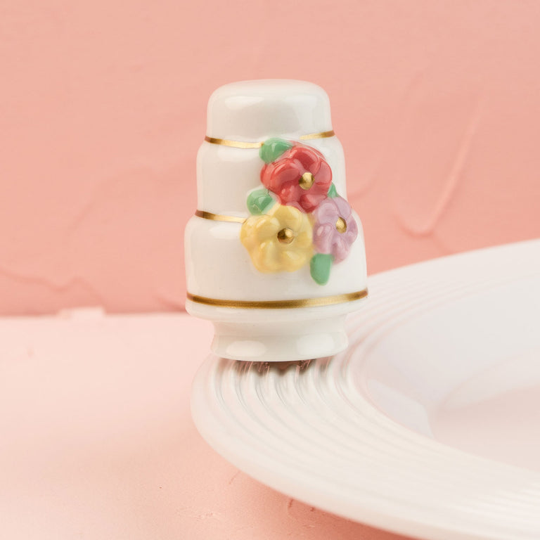Nora Fleming A448 Mini Slice of Forever - Wedding Cake