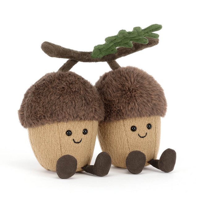 Jellycat A6PAC Amuseables Ort & Tum Acorns