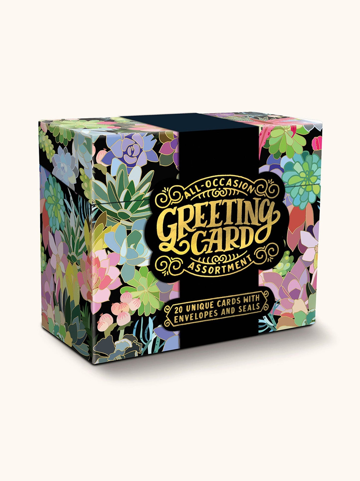 Studio Oh! AGC01 Succulent Paradise All-Occasion Greeting Card Assortment