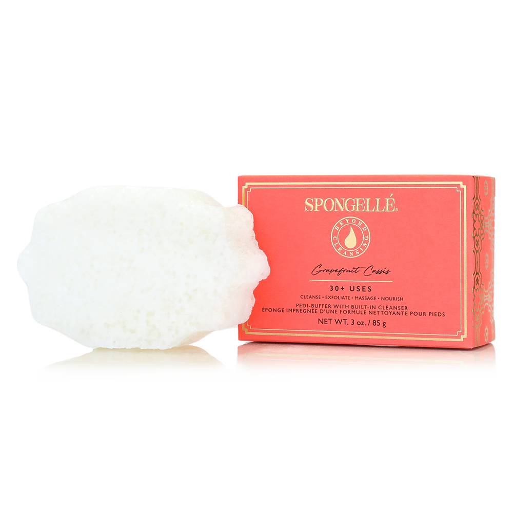 Spongelle AST-BCDLGC Pedi Buffer Grapefruit Cassis