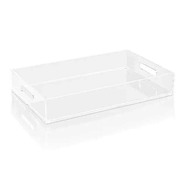 Taylor Gray Acrylic Clear Tray
