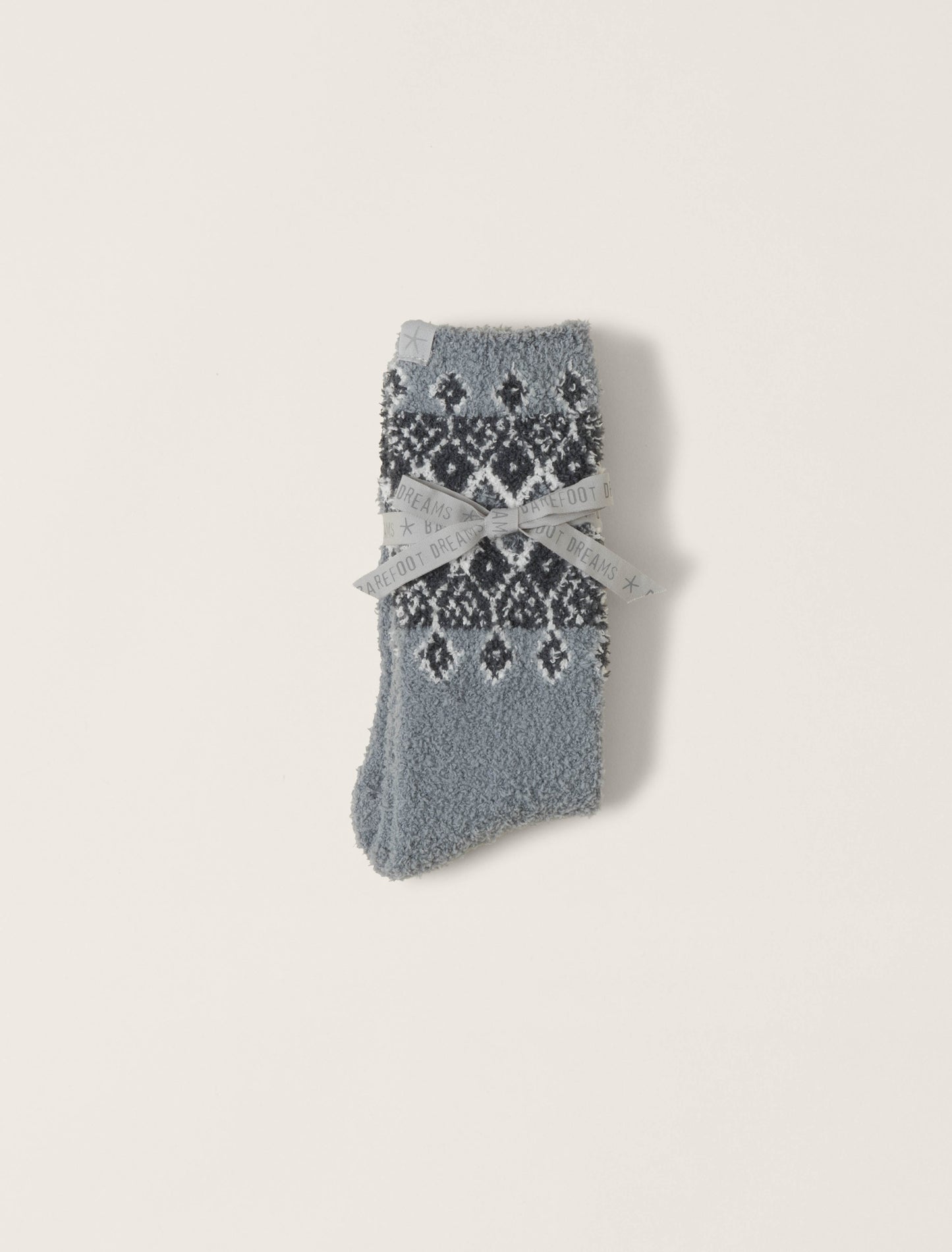 Barefoot Dreams BDWCC23098 CozyChic Fair Isle Socks