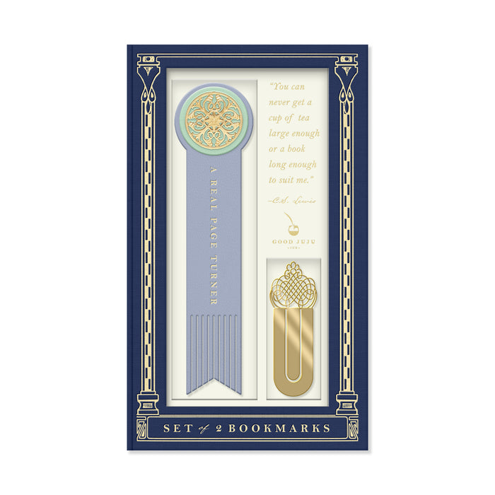Good Juju Ink BKM0002 A Real Page Turner Bookmark - Set of 2
