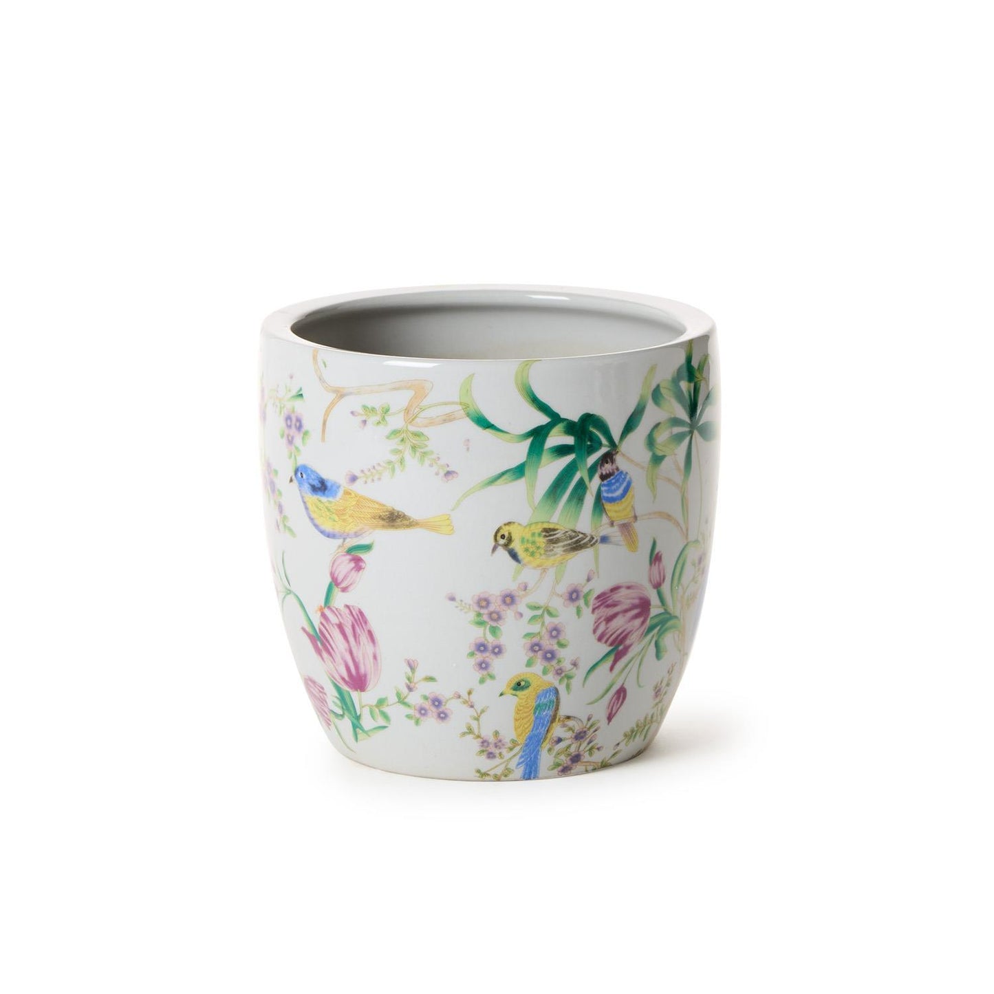 Tozai Home BLF178 Birds and Blossom Planter