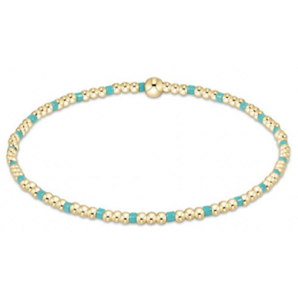 enewton EGIRL Hope Sincerity Pattern 2mm Bead Bracelet