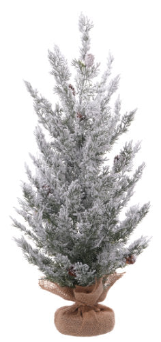 Special T Imports F25606 Floral Frosted Tree