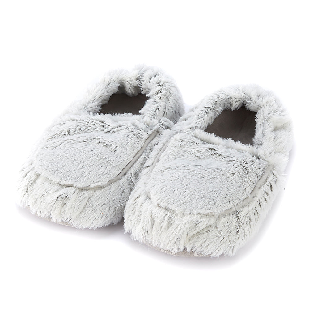 Warmies® Gray Marshmallow Slippers