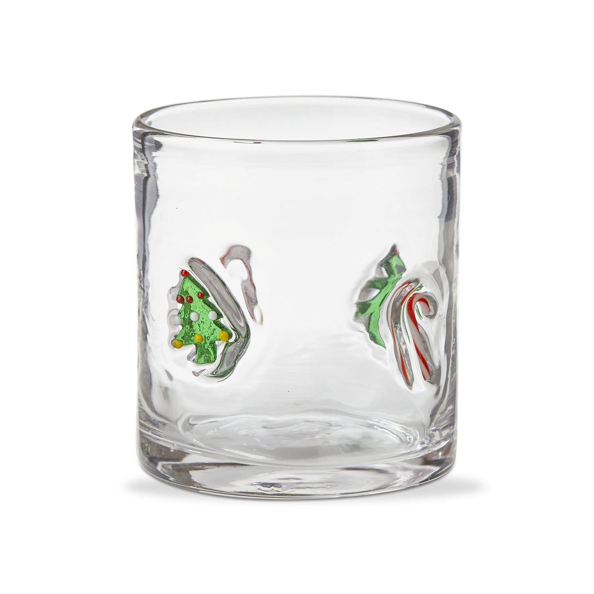 Tag G18847 Christmas Tree & Candy Cane Glass