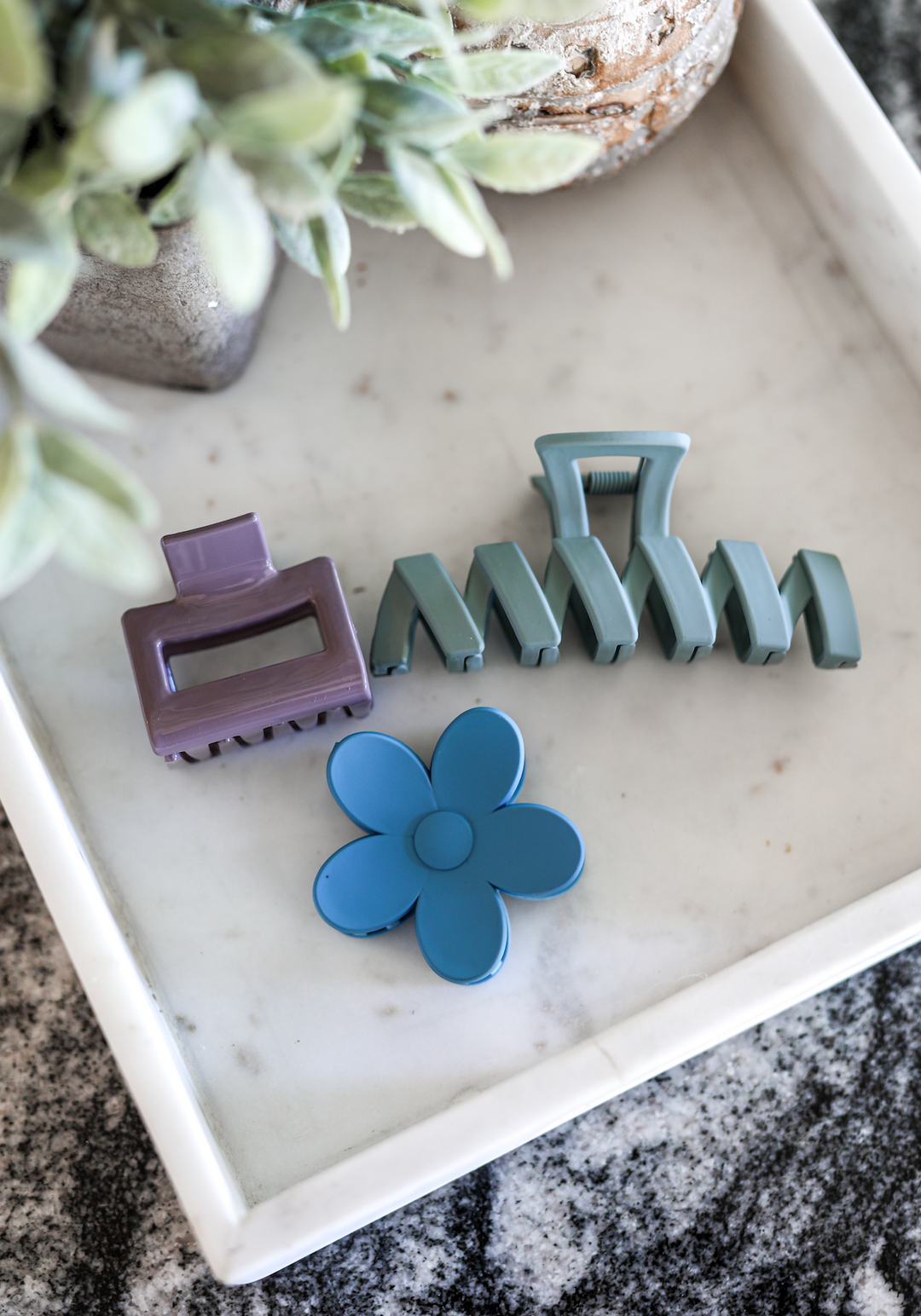 Jadelynn Brooke Claw Clip Hair Set - God is Good All the Time