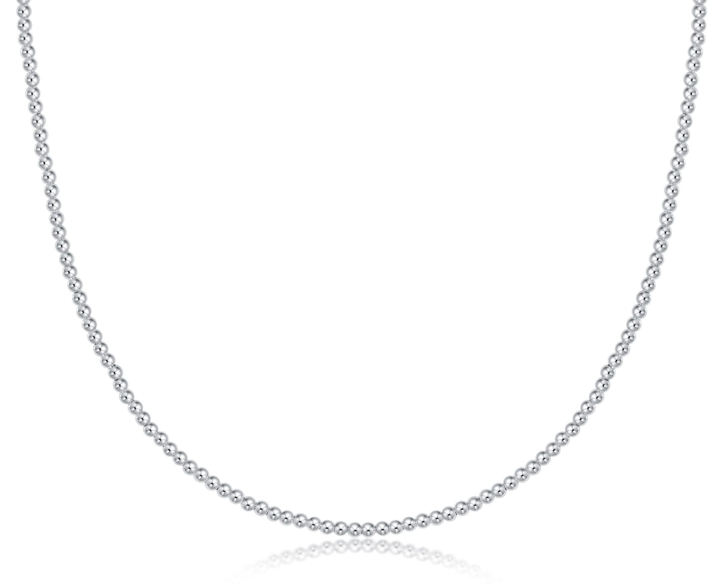 enewton N17CLSS2 Choker Classic Sterling - 2mm Bead