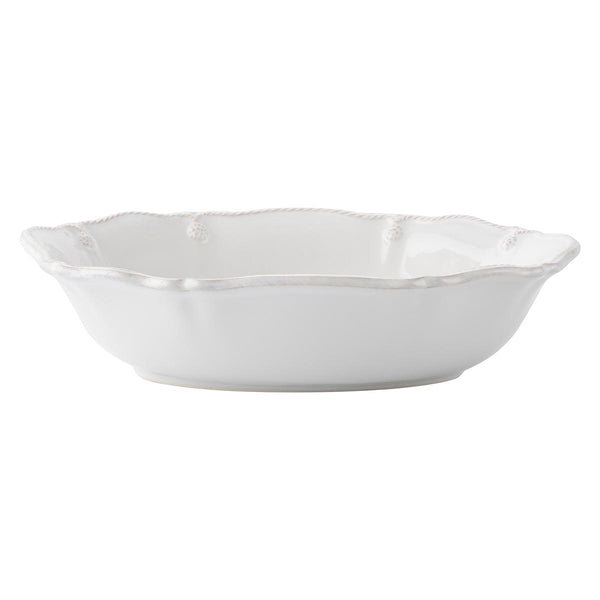 Juliska JA98/W Berry and Thread 12"Oval Serving Bowl- Whitewash