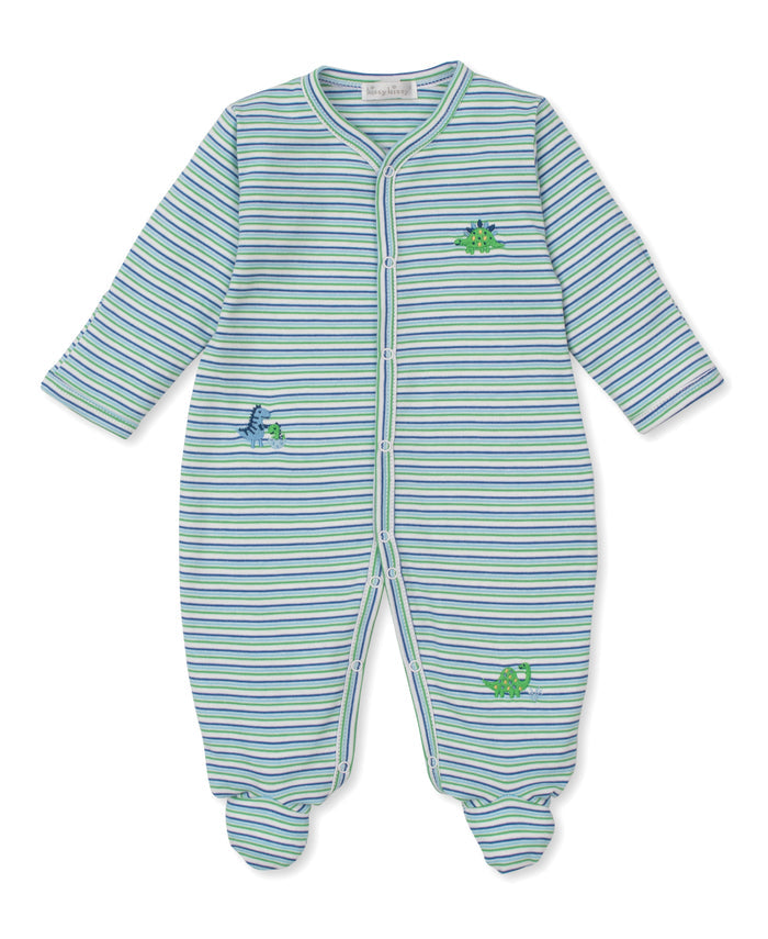 Kissy Kissy KBQ11393N Dino District Footie - Stripe