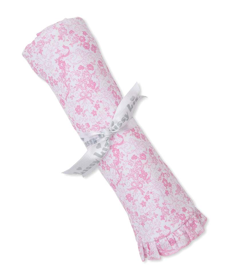 Kissy Kissy KG712714O Old English Roses Blanket - Pink