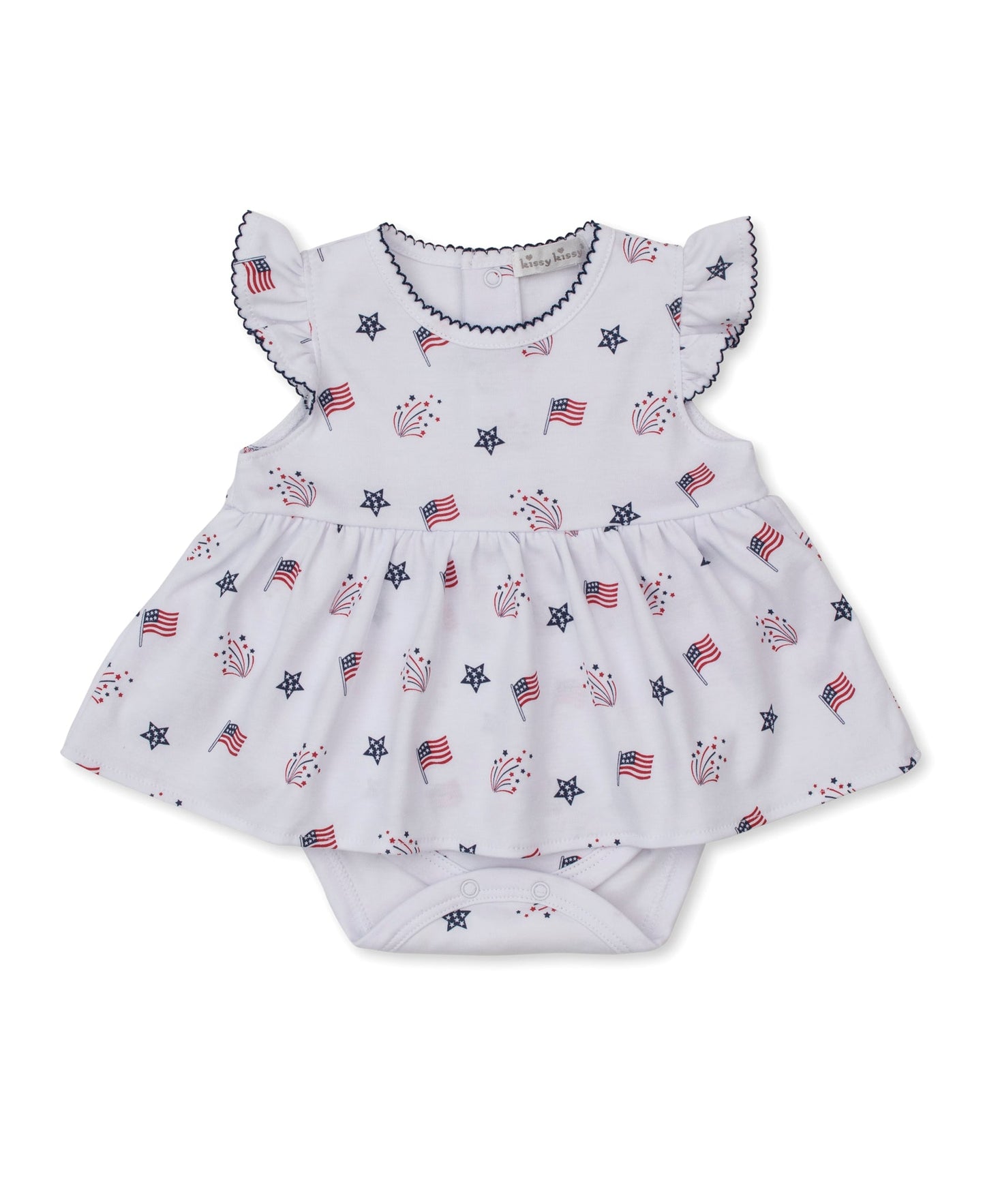 Kissy Kissy KG813465I Star-Spangled Freedom Bodysuit Dress