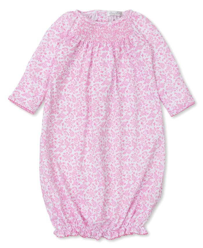 Kissy Kissy KGW10243N Blooming Vines Print Conversion Gown - Pink