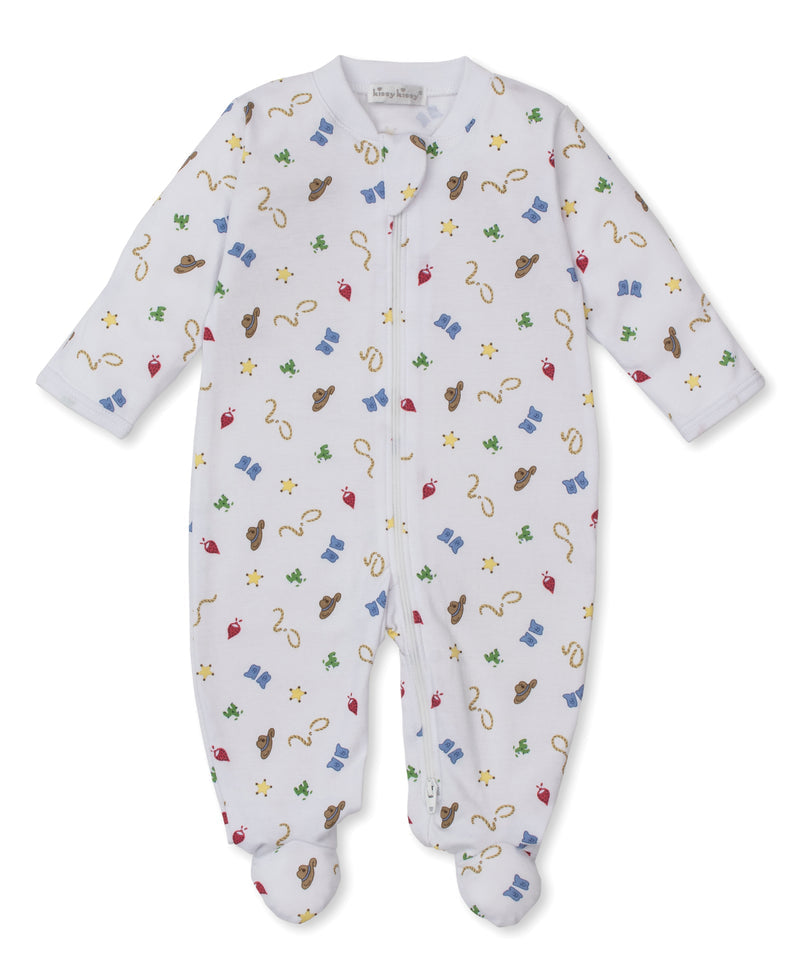 Kissy Kissy KNQ13086N Western Cowboy Zipper Footie