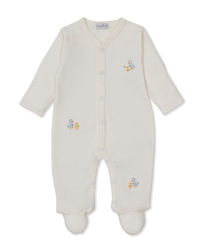 Kissy Kissy KGNQ13362N Duck Pond Footie - Yellow