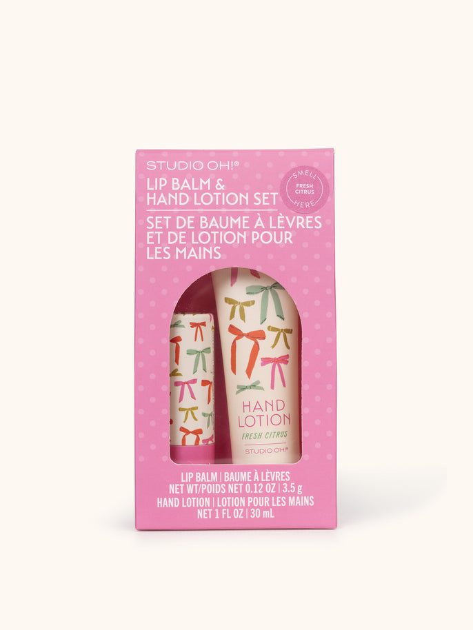 Studio Oh! Lip Balm & Hand Lotion Set