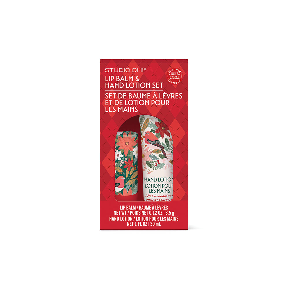 Studio Oh! Lip Balm & Hand Lotion Set
