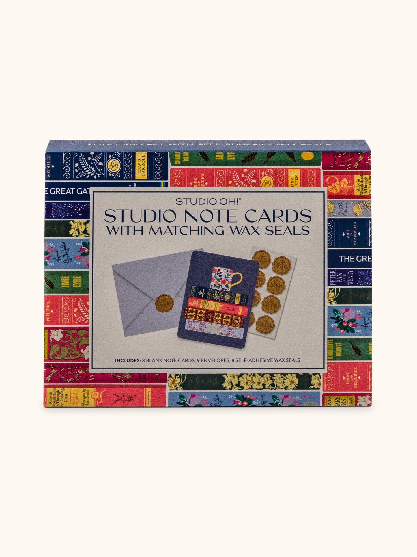 Studio Oh! Studio Note Cards w/ Matching Was Seals