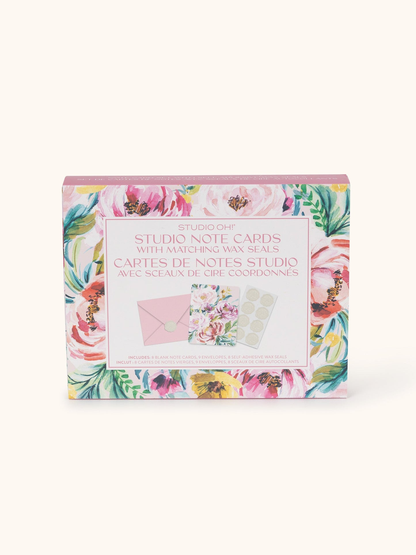 Studio Oh! Studio Note Cards w/ Matching Was Seals