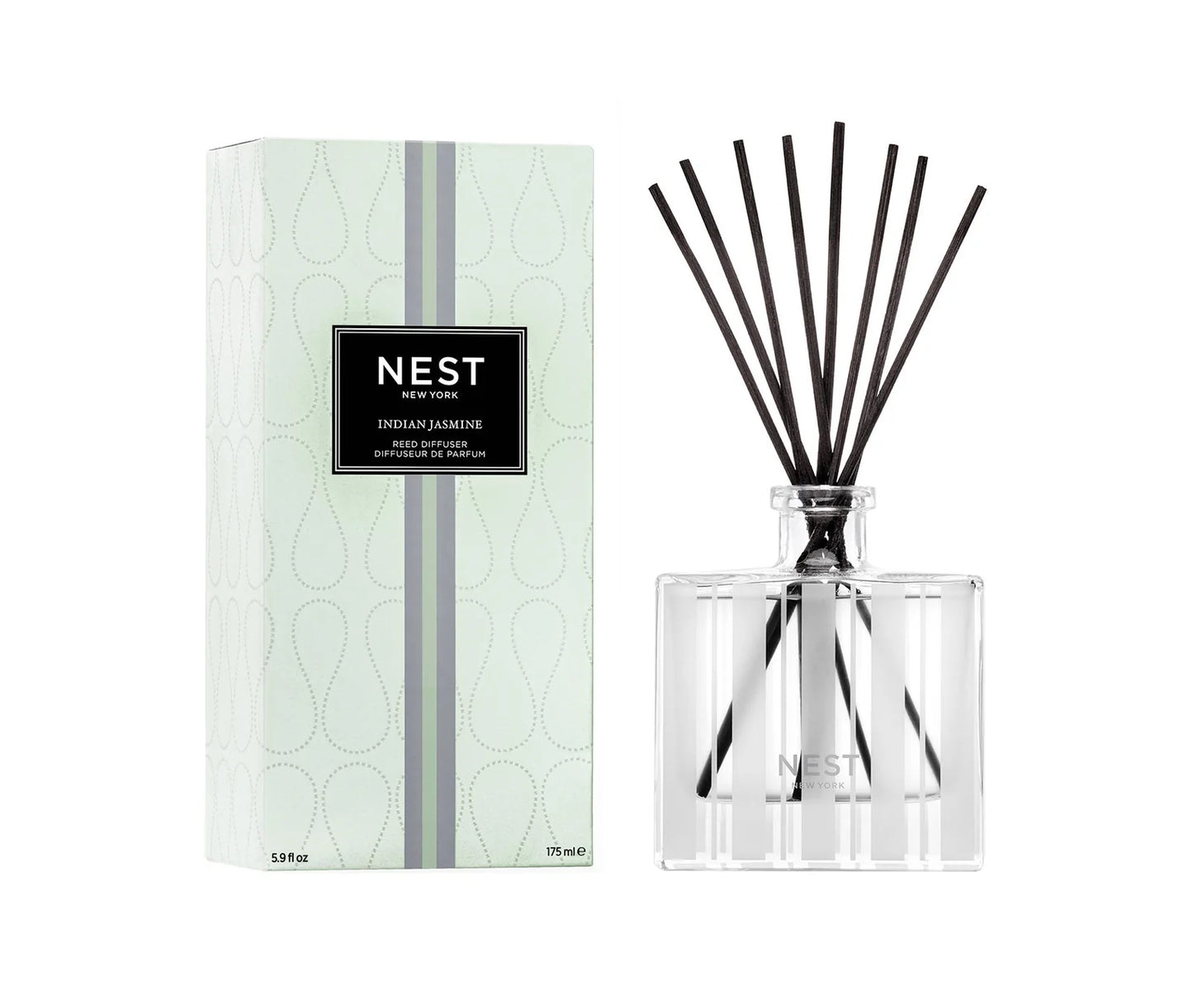 Nest NEST08INJ008 Indian Jasmine Reed Diffuser