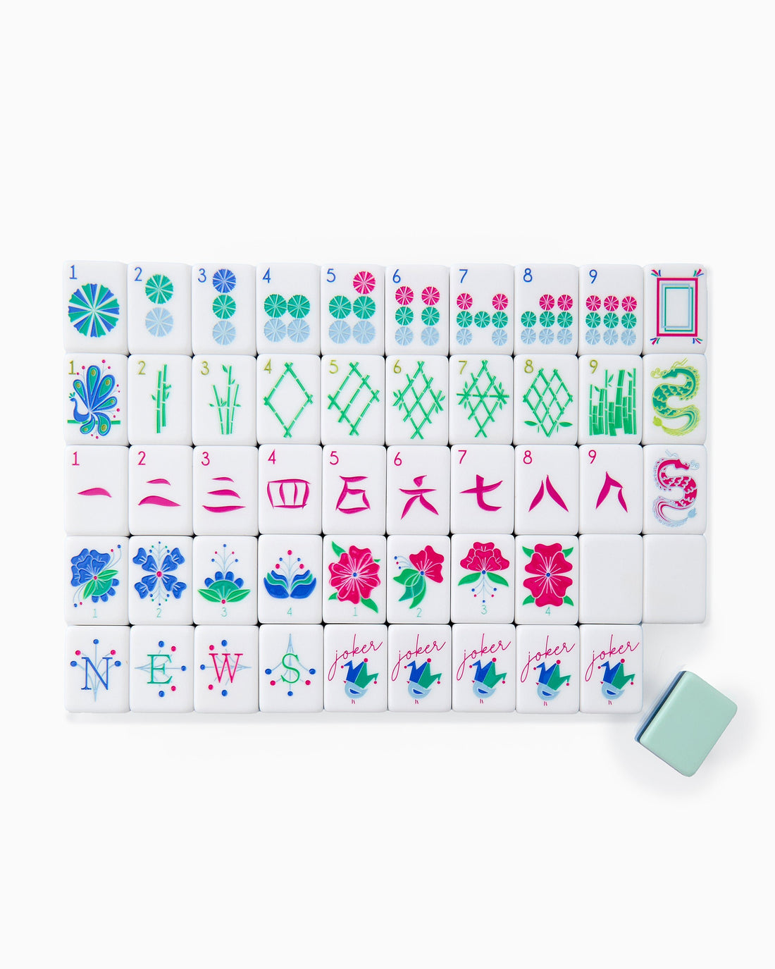 Oh My Mahjong Birdie Mahjong Tiles
