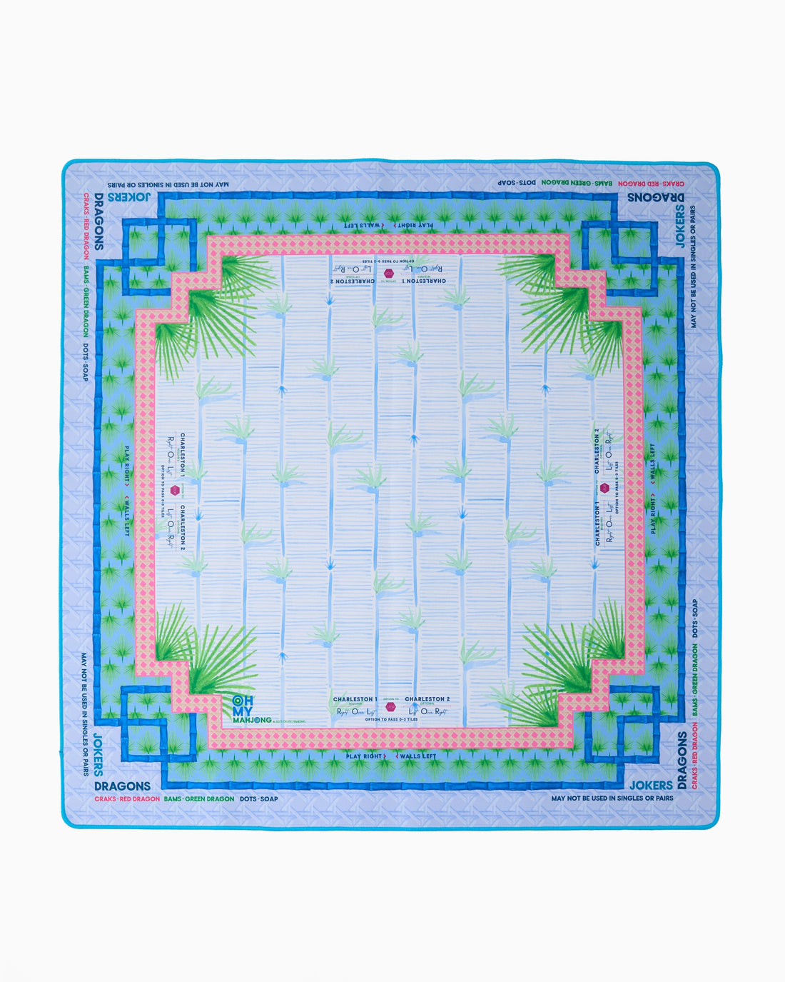 Oh My Mahjong OMM345 Palm Paradise Mat
